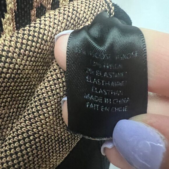 Pink Tartan Animal Print Top - Picture 7 of 8